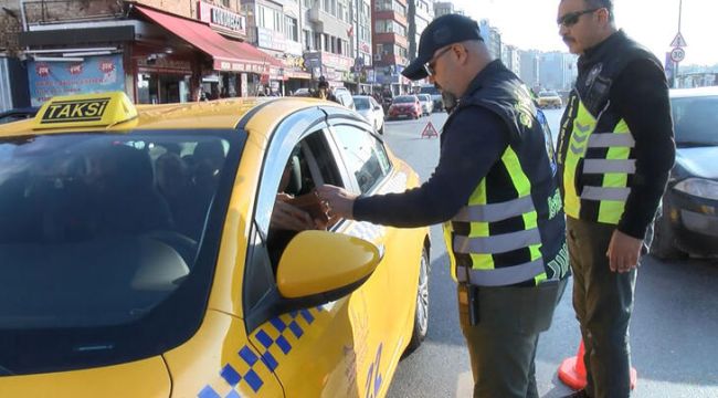 Kadıköy’de taksi denetimi