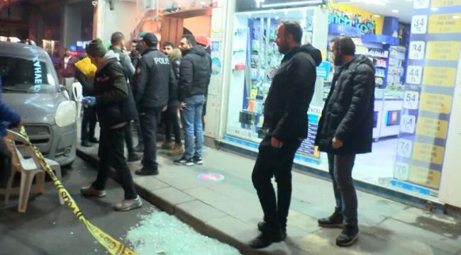 Küçükçekmece'de telefoncuya silahlı saldırı