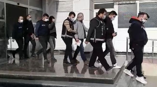 Mersin'deki FETÖ operasyonunda 5 tutuklama