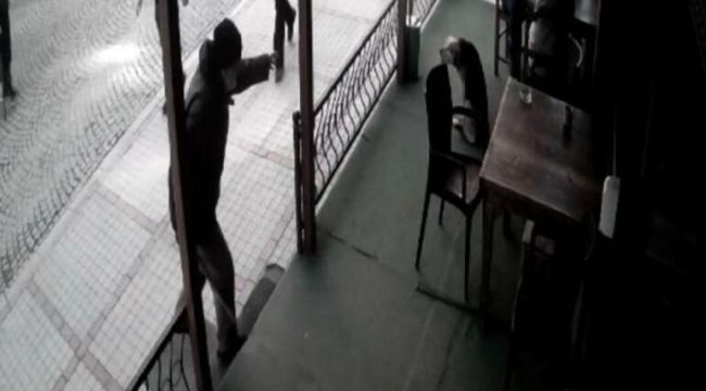 Rize'de köpeğe değnekli şiddet