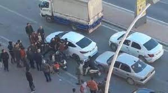 Şanlıurfa'da tekmeli- yumruklu 'yol' kavgası