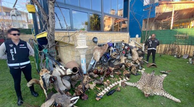Silivri'de tarihi eser operasyonu