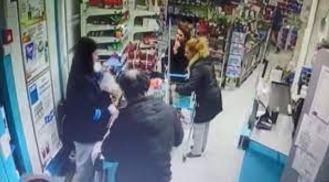 Şişli’de anne ve kızı tartıştıkları kasiyere saldırdı