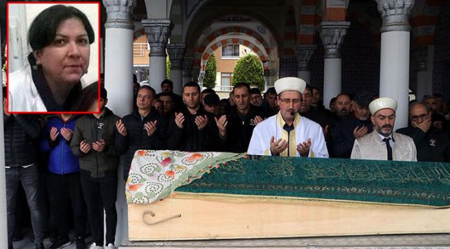 Tekirdağ'da evinde ölü bulunan doktor, toprağa verildi