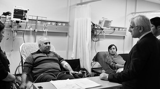 36 depremzedenin tedavilerine başlandı