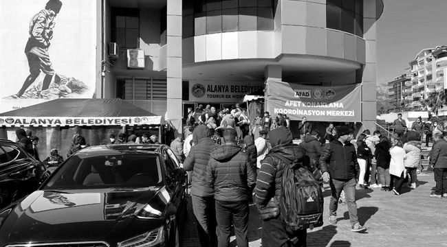 4 bin depremzede Alanya'da otellere yerleştirildi