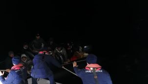 9 düzensiz göçmen kurtarıldı