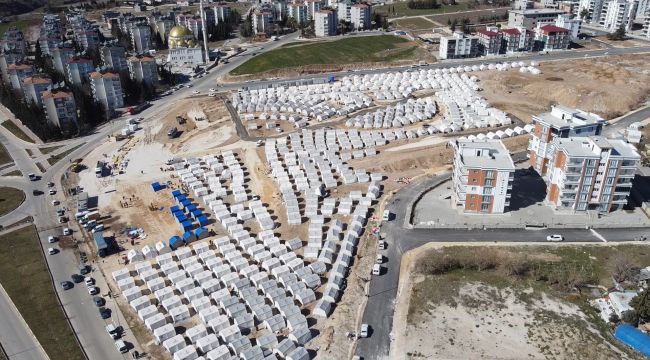 Adıyaman’da 29 bin çadır kuruldu