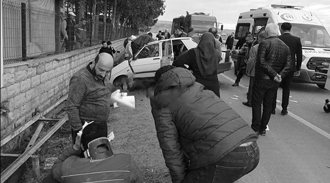 Ankara'da trafik kazası