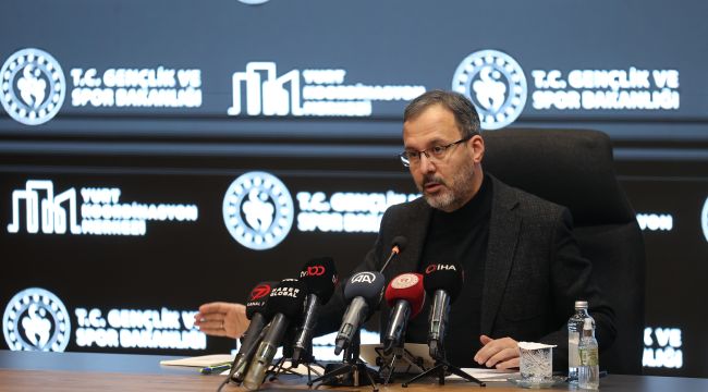 Bakan Kasapoğlu: An itibarı ile 200 bine yakın vatandaşımızı tesislerimizde tüm ihtiyaçlarını karşılamak suretiyle misafir ediyoruz