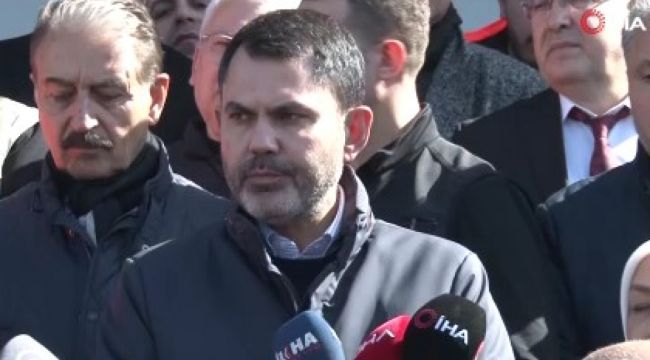 Bakan Kurum: Bugüne kadar 1 milyon 316 bin binamızın incelenmesi tamamlanmıştır