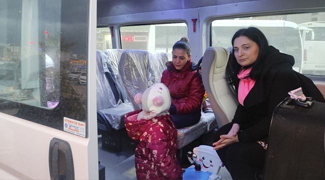 Bandırma Depremzede aileye kucak açtı