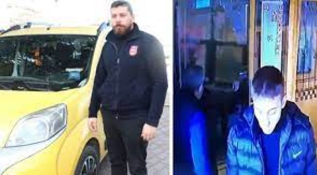 Bindiği taksinin ücretini ödemeyip, bıçakla şoföre saldırdı