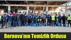 Bornova’da farkındalık yaratan temizlik çalışması