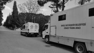 Denizli’den deprem bölgesine cenaze araçları gönderildi