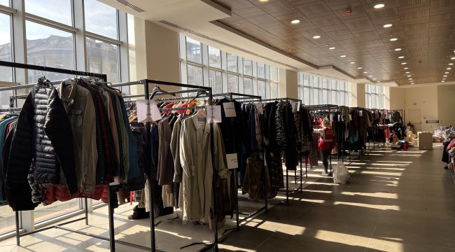 Dev spor salonlarında depremzedeler için iyilik zinciri oluşturuldu