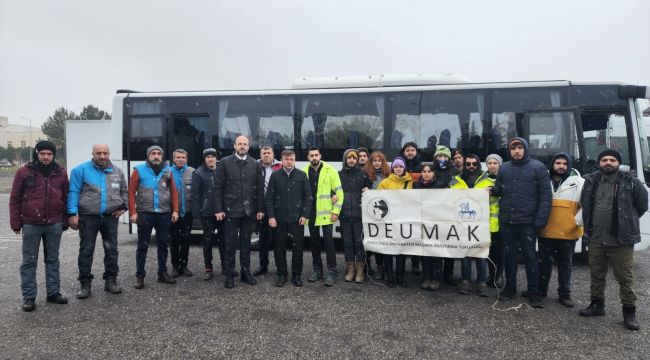 Dokuz Eylül’den deprem seferberliği