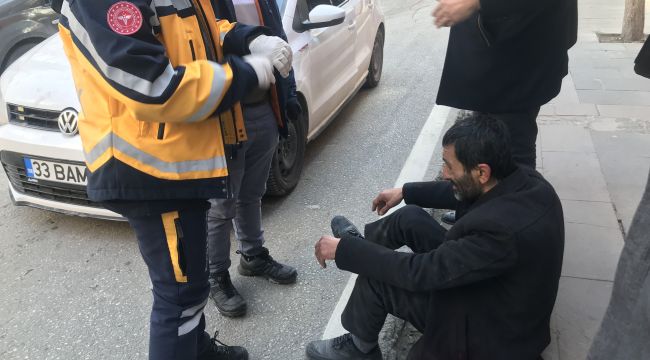 Elazığ'da otomobilin çarptığı yaya yaralandı