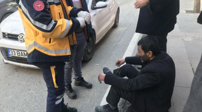 Elazığ'da otomobilin çarptığı yaya yaralandı