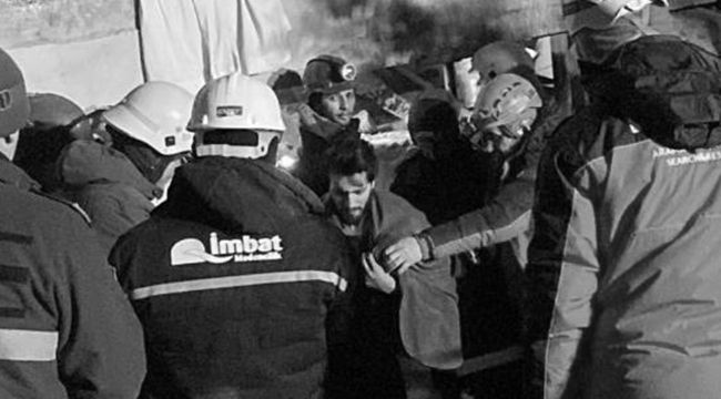 Enkaz çalışmalarının 96. saatinde gelen kurtuluş