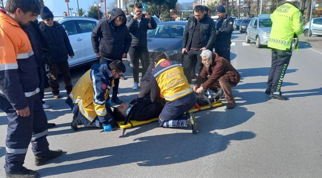 Ereğli'de trafik kazası