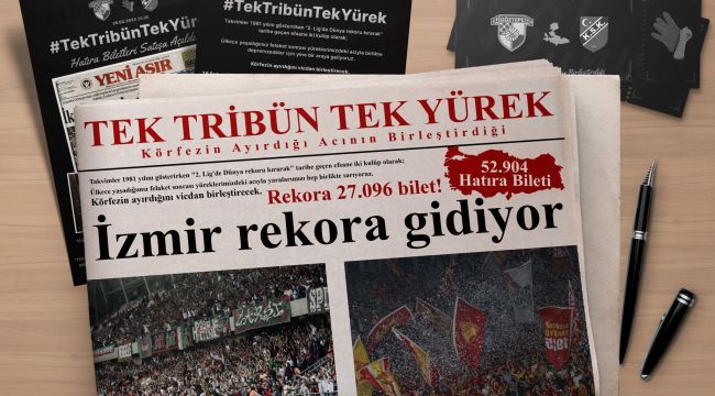 Göztepe, satılan hatıra bilet sayısını güncelledi