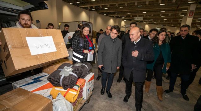 İzmir’den deprem bölgesine destek çığ gibi büyüyor