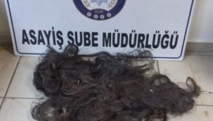 Kablo çalan şahıs yakalandı