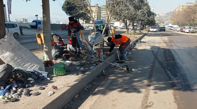 Kahramanmaraş'ın temizliği Körfez ekiplerine emanet