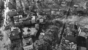 Kahramanmaraş’taki yıkım havadan görüntülendi