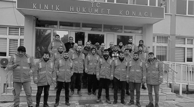 Kınık ikinci günde, ikinci kurtarma timini deprem bölgesine gönderdi