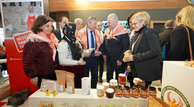 Menemen Belediyesi Tarım Fuarının gözdesi oldu