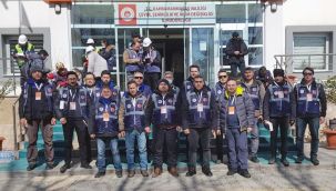 Menteşe Belediye ekipleri hasar tespit çalışmalarına katılıyor