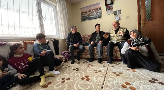 Pursaklar depremzede aileleri ağırlıyor
