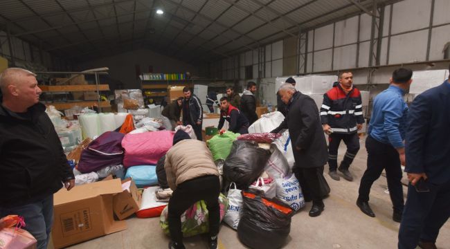 Torbalı’dan depremzedelere yardım eli uzanıyor