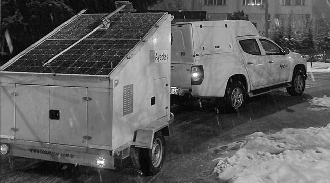Toroslar EDAŞ deprem bölgesinde afet haberleşme sistemini devreye aldı