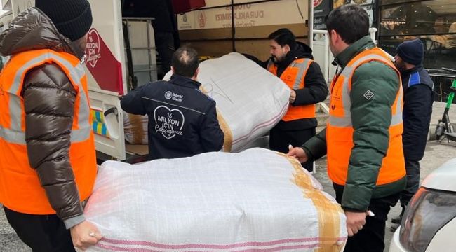 Trabzonlu gençler depremzedeler için seferber oldu