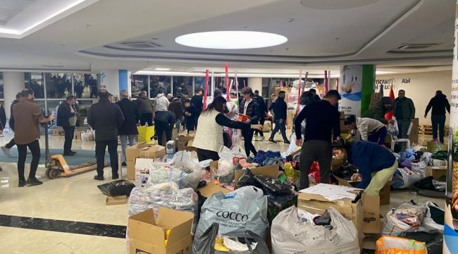 TTO'dan Adana'ya 2 tır yardım gönderildi