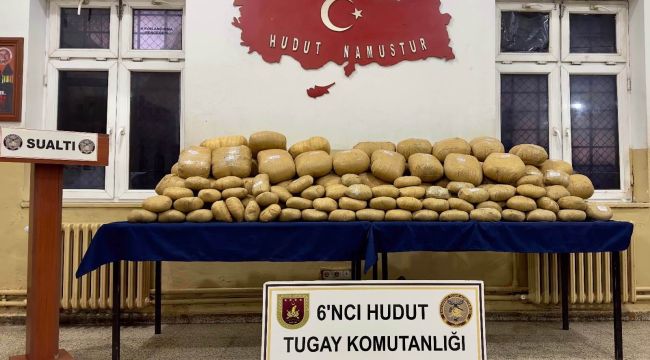 Van’daki arama tarama faaliyetinde 486 kilogram uyuşturucu madde ele geçirildi