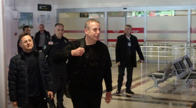Abdullah Avcı, vedalaşmak için Trabzon'a geldi