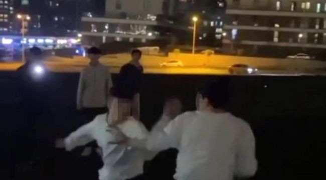 Başakşehir'de arkadaşlarını kavga ettirip izlediler
