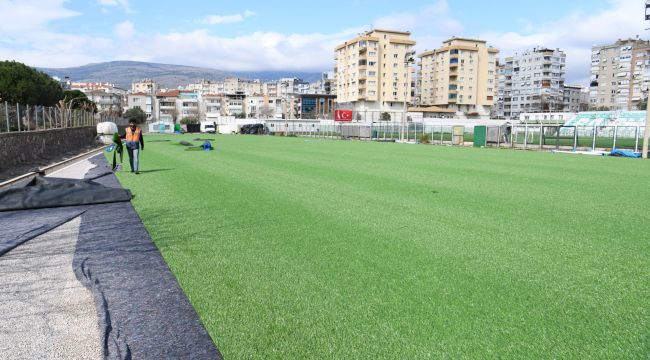 Bornova Şehir Stadı’na yeni antrenman sahası