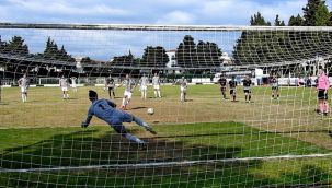 Çeşme Belediyespor zorlu maçta 1-1 berabere kaldı