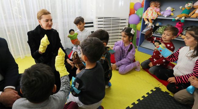 DEÜ'den depremzede çocuklar için kreş hizmeti