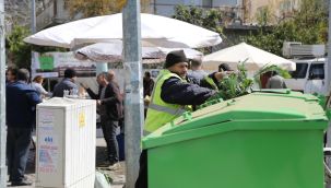 Efes Selçuk'ta pazar atıkları kompost gübreye dönüştürülecek