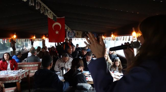 Ege Bölgesi Yörük Türkmen Federasyonu İZ-DE-GÜÇ mensuplarını ağırladı