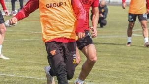 Göztepe Tuzlaspor maçının hazırlıklarına devam etti
