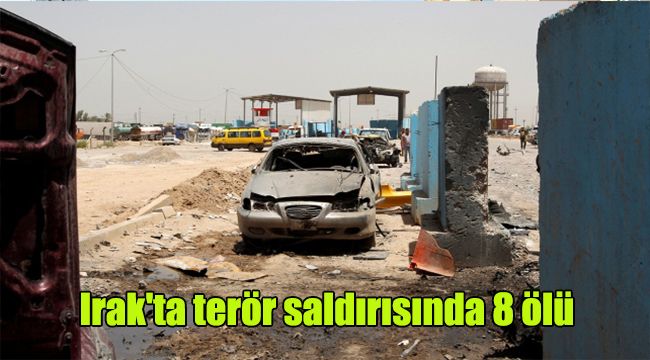Irak'ta terör saldırısında 8 ölü