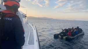 İzmir’de 101 göçmen kurtarıldı 20 göçmen yakalandı