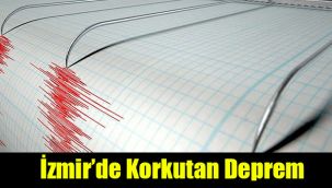 İzmir'de Korkutan Deprem